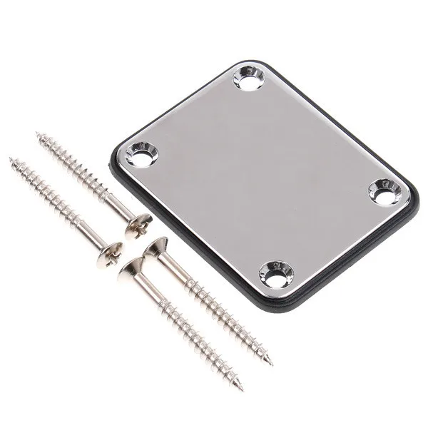 

Electric Guitar Neck Plate Neck Plate Fix For Guitar Neck Joint Board Including Screws