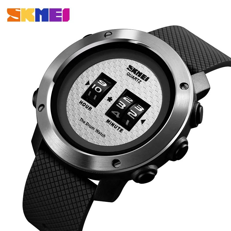 SKMEI Новая мода для мужчин открытый цифровые часы Multi-function 50 м водостойкий PU браслет для мужчин электронные часы 1486