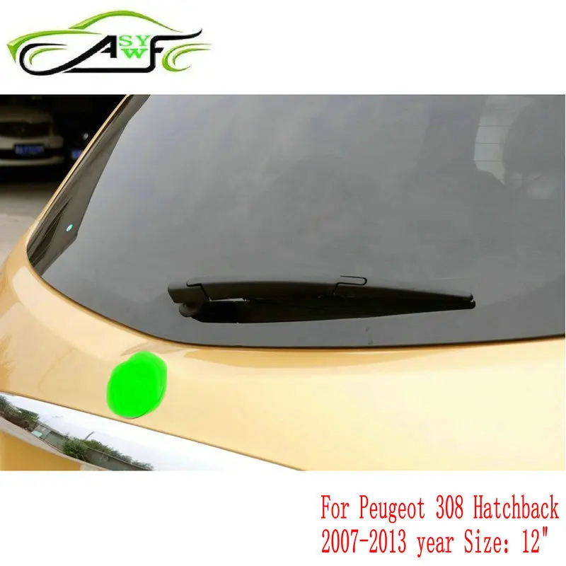 

Car rear wiper blade back window wipers for Peugeot 308 Hatchback (2007-2013) 12" Rear Windscreen Wiper