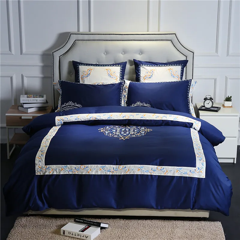 جديد 4/6 قطع بوهو نمط الفراش مجموعة القطن المصري حاف الغطاء سادات ورقة السرير أغطية السرير المنسوجات نوم الملك الملكة السرير 36