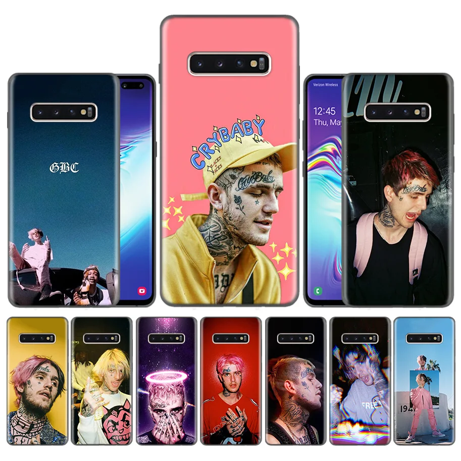 

Capas Case Coque for Samsung Galaxy S10 S9 S8 Plus 5G A30 A50 A70 A40 A20 Note 8 9 10 Cover Carcass Lil Peep