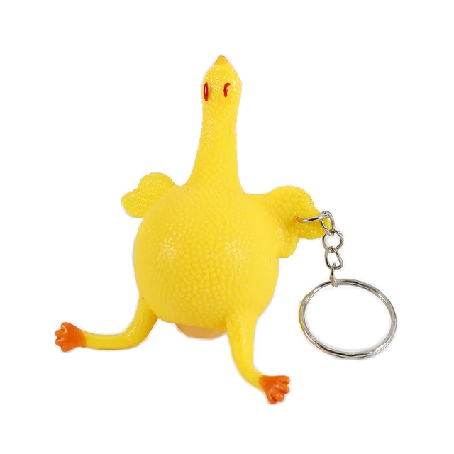 1pc Surprise Squishy Toy Anti Stress Squeeze Toys Chickenandeggs Laying Hens Funny Gadgets Novelty