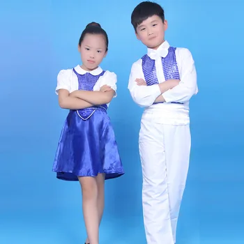 

Directly sales in stock 2017 year new version for boys and girls in performance cantata stage festival dancing singing for