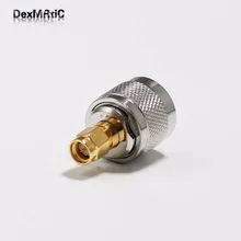 10pcs N male plug switch SMA male plug RF Coax Adapter convertor Straight Nickelplated NEW wholesale