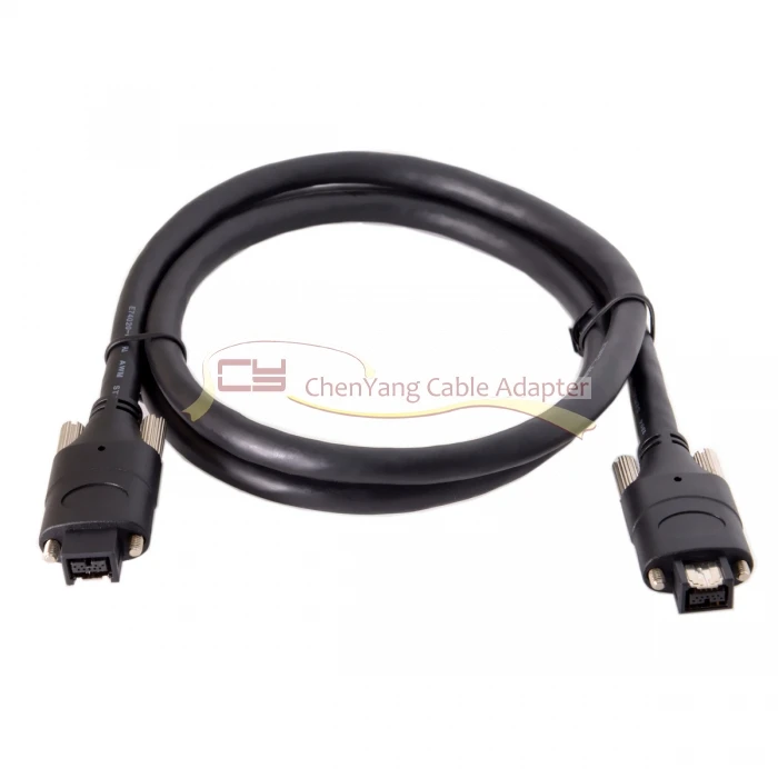 Chenyang ilink Firewire 800 IEEE1394 9Pin розетка для подключения к 9Pin винт для кабеля Тип крепление 1,0 м для Камера