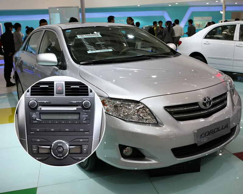 Top 10.2" Android 8.1 Car GPS for Toyota Corolla 2007-2011 Car 2 din radio Navigation 2Gb Ram+16Gb Rom Quad core 64bit HDMI 0