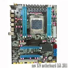desktop motherboard new X79 motherboard 2011 pin compatible 8G memory mainboard free shipping