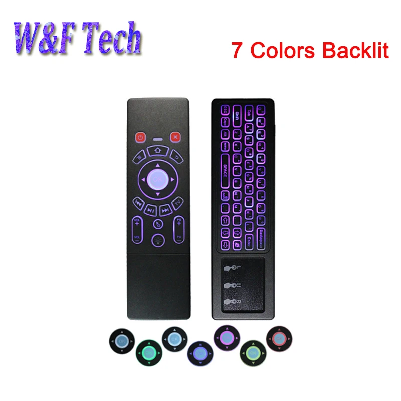 

T6 Air mouse with Wireless Keyboard Touchpad Rechargeble Remote Control for Smart Android TV Box MINI PC HTPC Projector