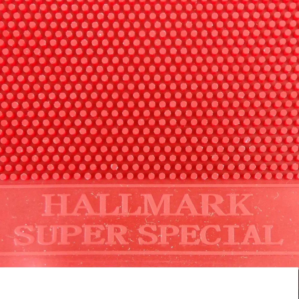 

HALLMARK Super Special (No ITTF) long pips-out table tennis / pingpong top sheet (rubber without sponge)