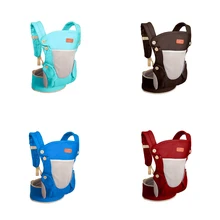 Ibelibaby Детские рюкзаки-переноски из органического хлопка эргономичная кенгуру поддерживающая повязка для новорожденных обертывание многофункциональный слинг для младенцев