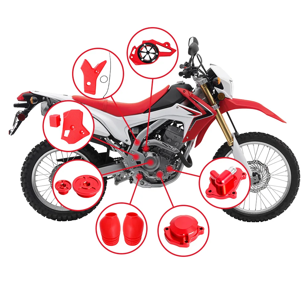 

Motocycle CNC Refit High-strength Full Eye-catching Parts For Honda CRF250L CRF250M 2012 2013 2014 2015