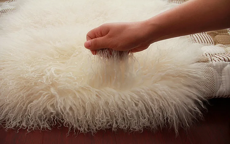 tibet sheep fur rug carpet mattress (3)