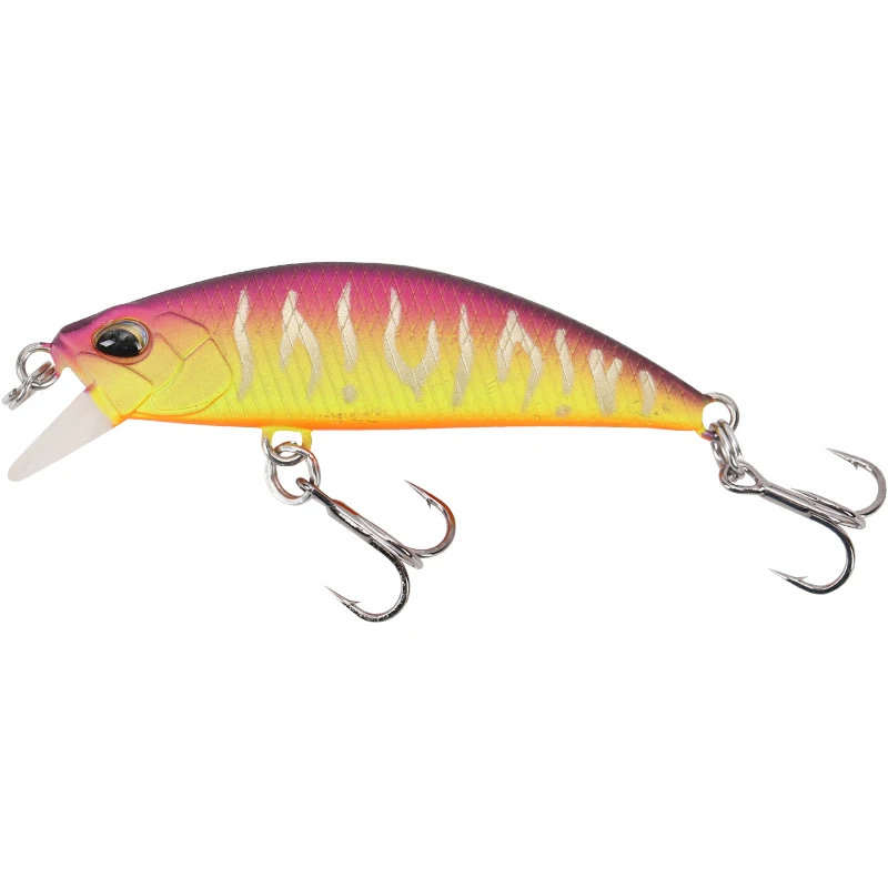 

Le fish Trulinoya 50mm 5g Mini sinking Minnow Bait Fishing Hard Lures With Treble hook Artificial bait