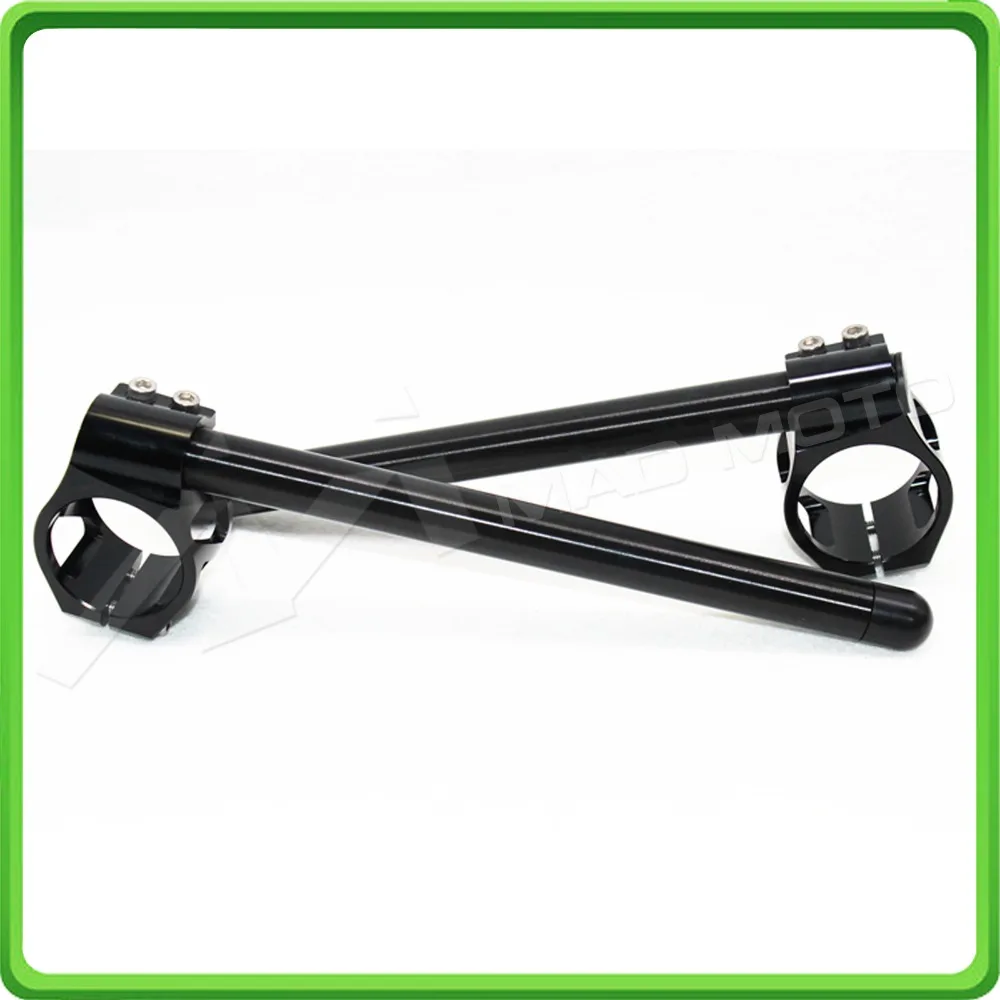 55MM Black Motorcycle Fork Clip-ons and handlebar tubes For BMW S1000RR 2009 2010 2012 2013 2014 2015 2016 Clip-on handle bars (4)
