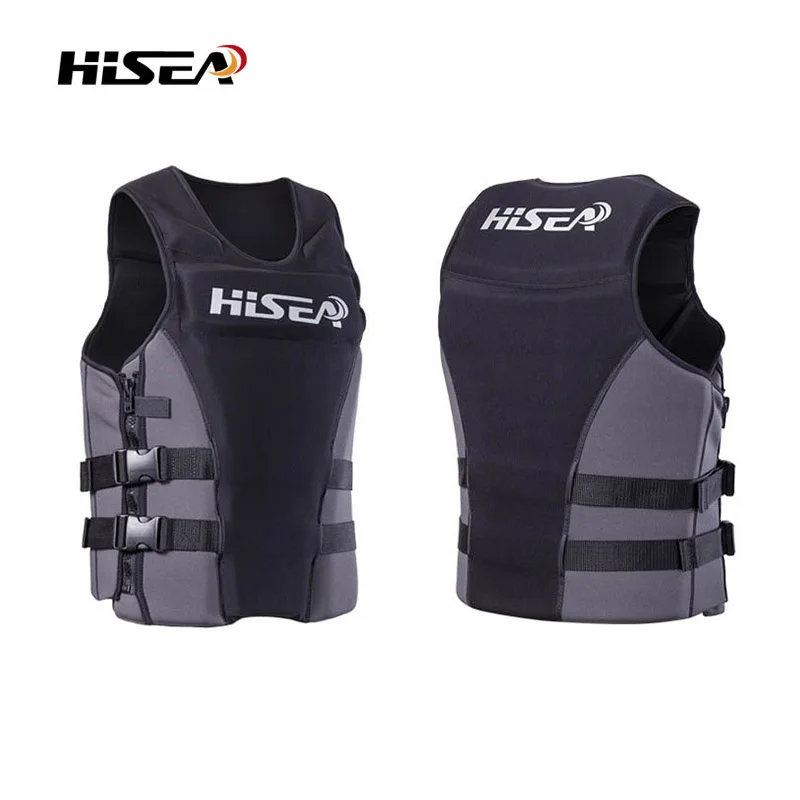 45 كجم-100 كجم النيوبرين المهنة الحياة سترة قابل للتعديل الكبار سترة نجاة الصيد تصفح الانجراف الطفو رجل السباحة الملابس