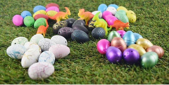 30pcs lot Magic Growing Dino Eggs Hatching Dinosaur Add Water Child Inflatable Kid Toy