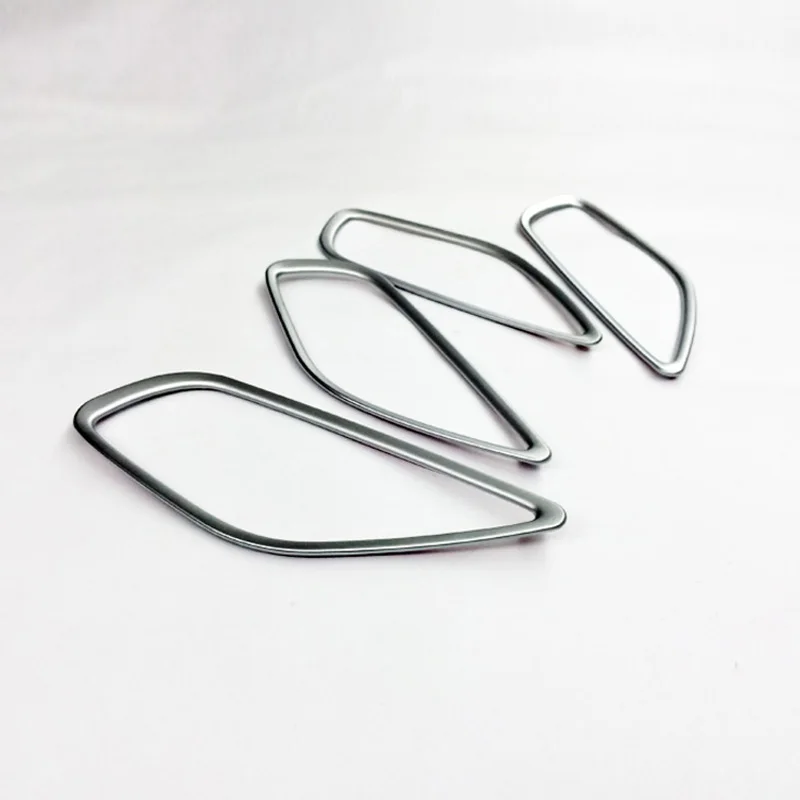 Para Mazda CX-5 CX5 2013, 2014, 2015, 2016 interno molduras de la manija de la puerta de la Copa Trim paneles interiores partes manija Protector de atrapar cubierta Para Mazda CX-5 CX5 2013, 2014, 2015, 2016 interno molduras de la manija de la puerta de la Copa Trim paneles interiores partes manija Protector de atrapar cubierta