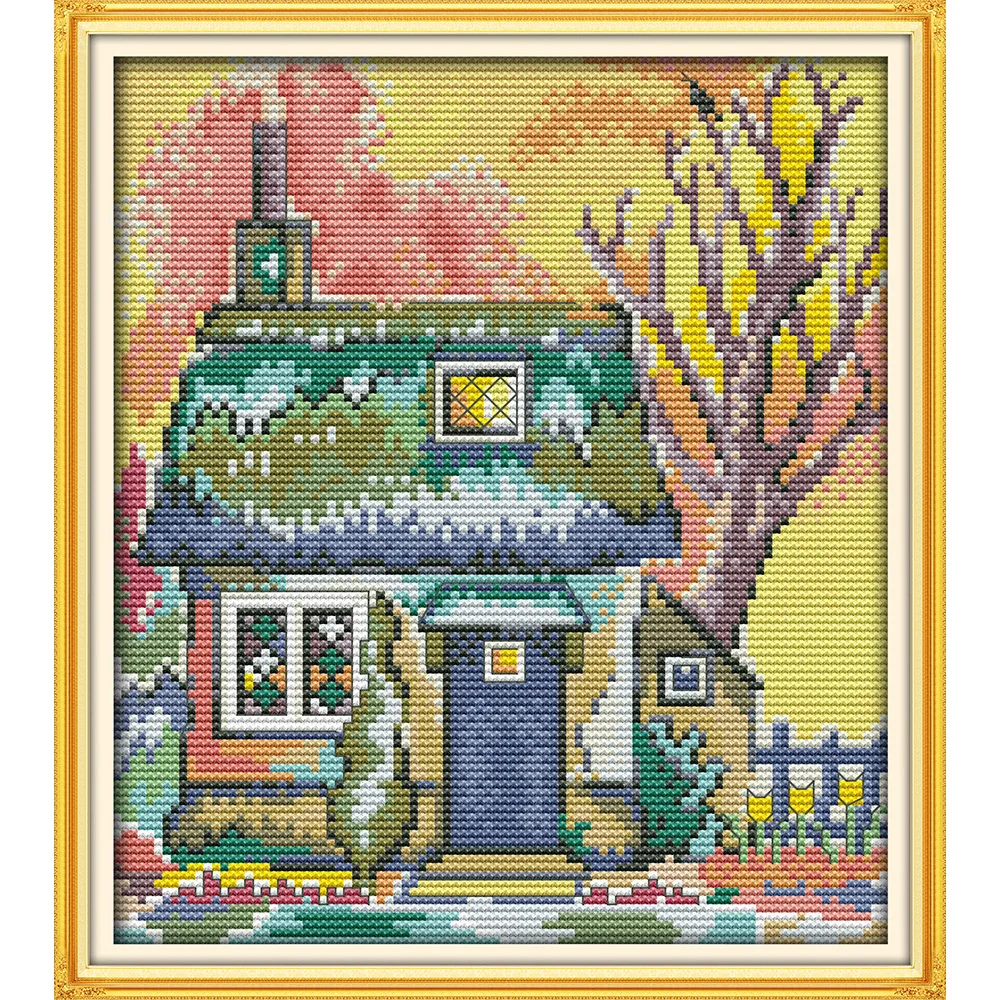 Everlasting Love The Cabin китайские наборы крестиков экологический хлопок 11 CT Счетный