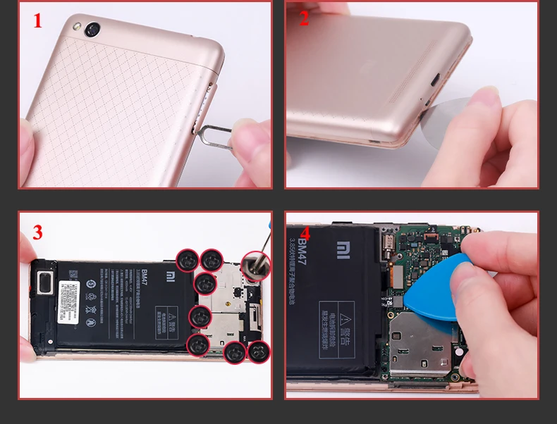 Nohon mobile Phone Battery For Xiaomi Redmi 3 3S 3X 4X BM47 redmi3 redmi3S Redmi3X RedMi4X Bateria Details (11)