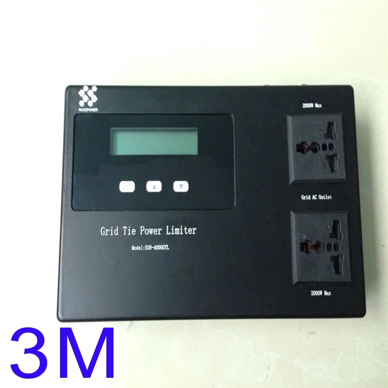 External Limiter for sun solar grid tie inverter 3m 10m 25m cables Power Limitin Inverters