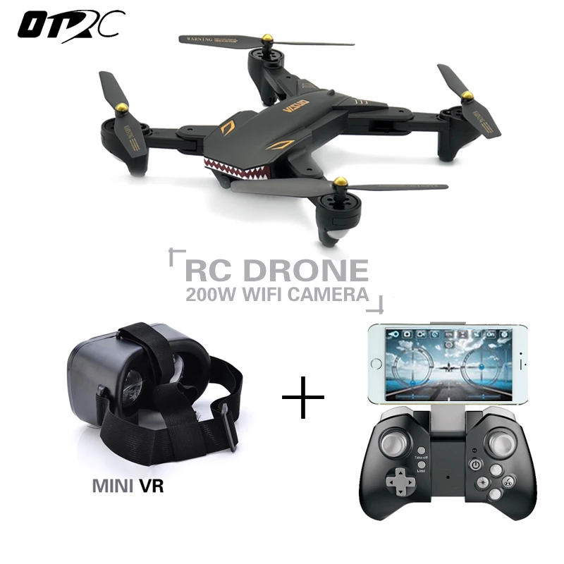 Складной Квадрокоптер XS809HW камера МП Wi Fi FPV|Радиоуправляемые вертолеты| |