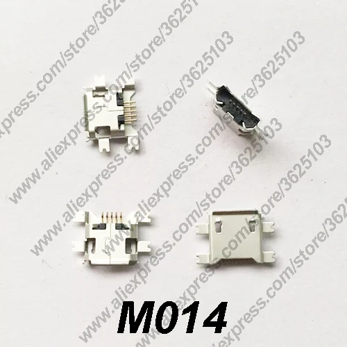 50 шт. разъем Micro USB M014 4 фута SMT для зарядки телефона хвостовик гнездо 2 0 мини-USB 5Pin |