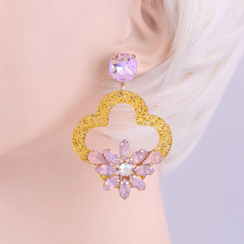 Earrings Yellow