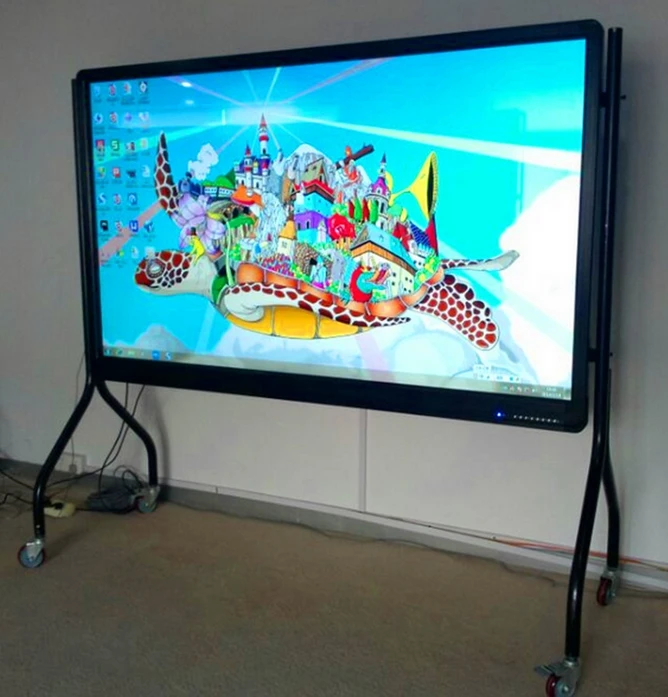 Напольный дисплей 65 70 84 98 110 120 дюймов 4K led lcd tft hd 1080p панель для телевизора