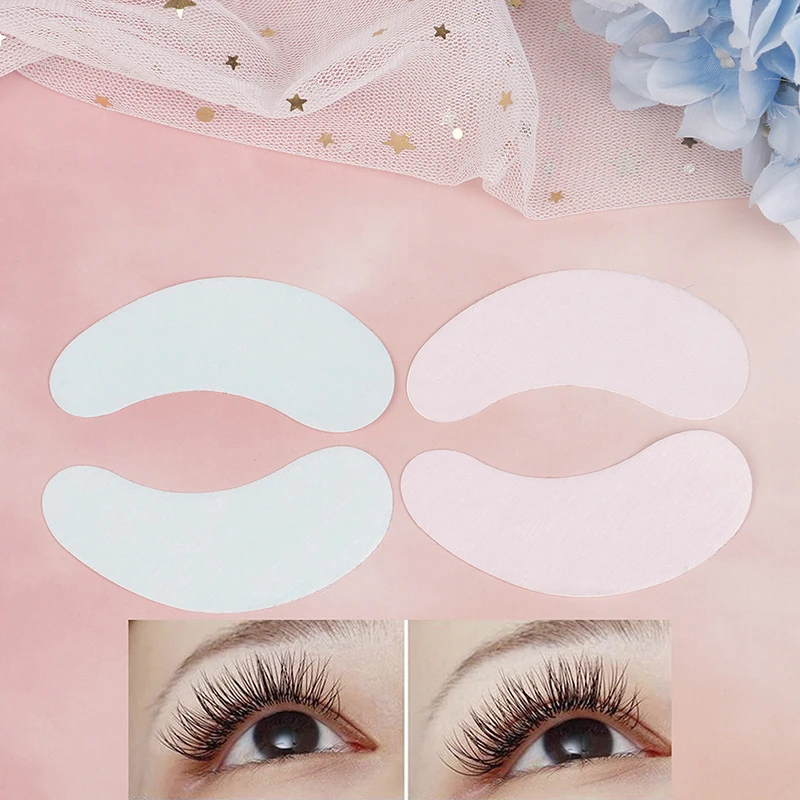 10 Pairs Grafting Eyelashes Under Eye Pads Eyelash Extension Paper Eye Gel Patches Sticker Wraps Lash Patch Makeup Tool New