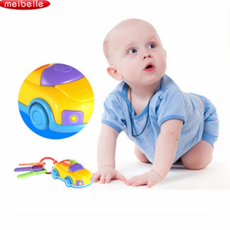 ABS Мини-автомобиль Детские Развивающие игрушки Музыка ключ автомобиля красочные цвета детские игрушки для детей подарок на день рождения