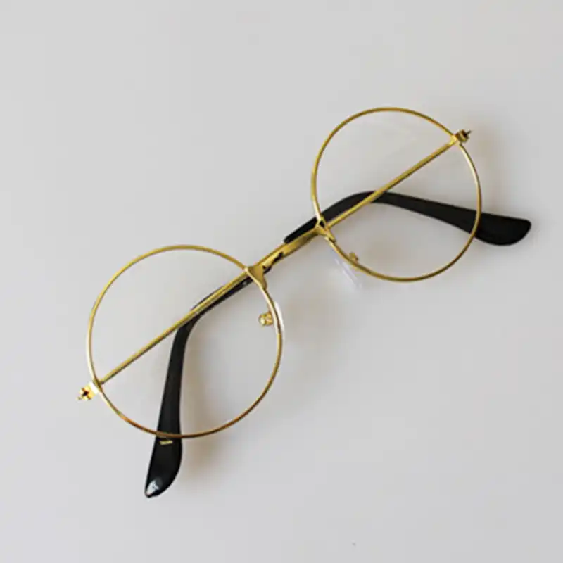 Qinf Multi Styles Newborn Baby Lightweight Metal Glasses flat glasses Glasses shooting Infant Flat Classic Glasses Shooting Props