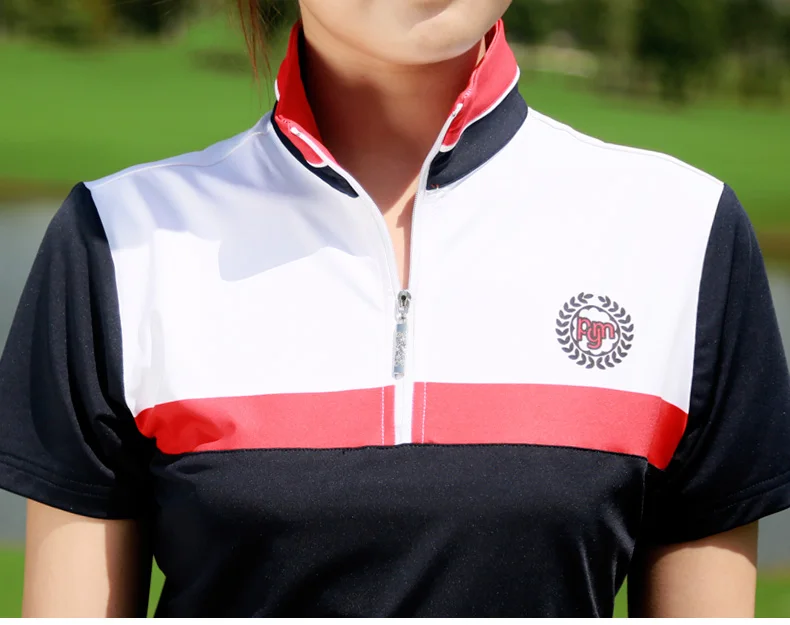 PGM Golf, ультратонкая Женская одежда, тренировочная футболка с коротким рукавом, женская спортивная одежда, летняя одежда, покупатель, набор из 2 предметов, отправка чулок