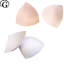 PRAYGER 20 шт = 10 пар женщин с эффектом пуш-ап губки вставки подкладки бюстгальтера треугольный купальник бикини мягкие чашки нижнее белье усилитель
