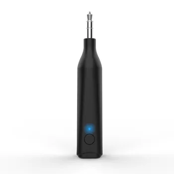 

Bluetooth Car Kit Handsfre 3.5mm AUX Audio Jack A2DP Wireless Bluetooth 5.0 Music Receiver Adapter Pair with 2 Phones