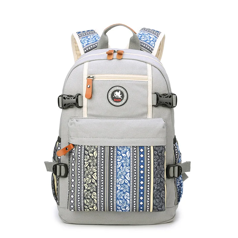 

printing Backpack Women Fashion School Bags Girl Bag College Schoolbag Travel Office Ladies Waterproof Daypack For Laptop