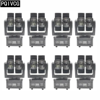 

8pcs/8x12w rgbw 4in1 beam light 8x12w beam light dmx 4 head led lights disco lighting equipment