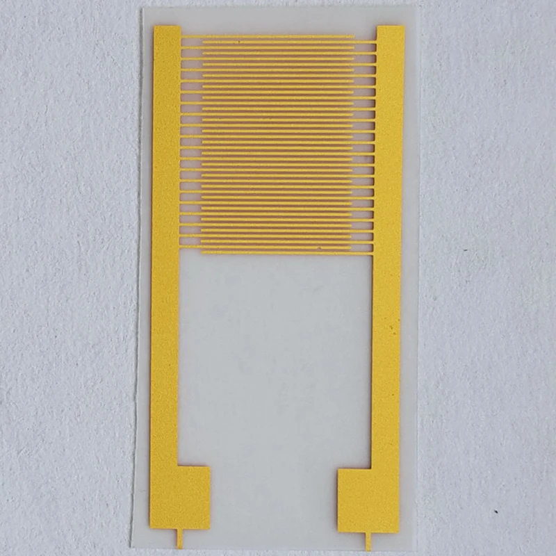 

PET PI Transparent Flexible Interdigital Electrode 0.2V 0.3A Biometric Comb-finger Electrode Polymer Sensor Chip