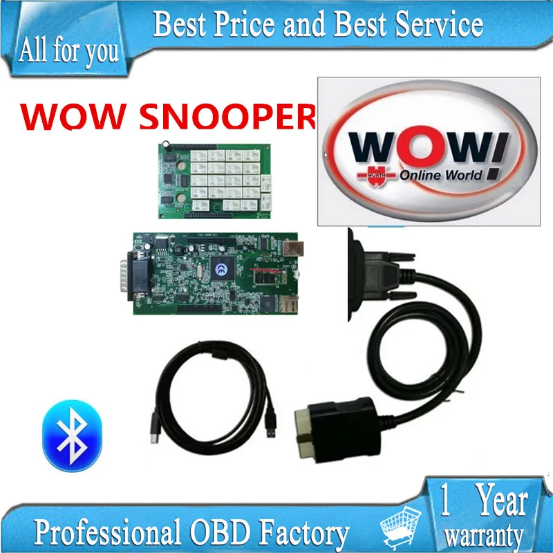 

2017 new WOW SNOOPER with Bluetooth with house case for wow with v5.008 R2 and tcs cdp pro software can choose