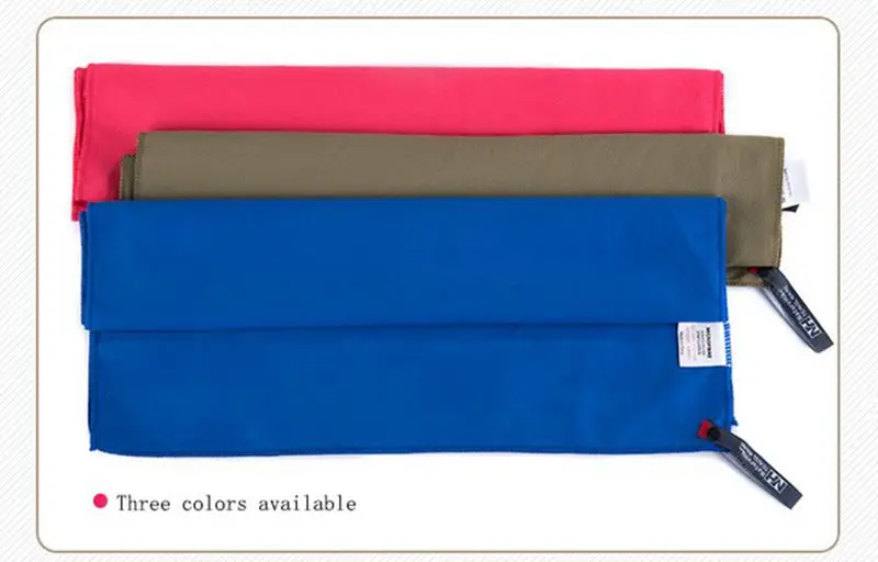 Microfiber Antibacterial Ultralight Compact Quick Drying Towel 130*75cm