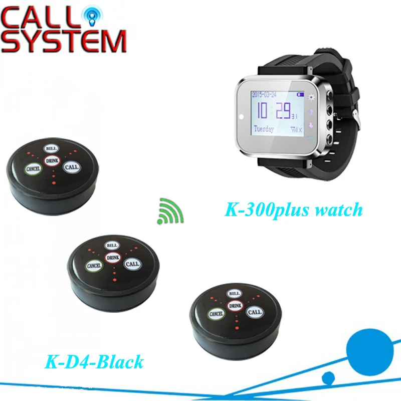

Electronic waiter call service system for cafe restaurant pager server (8 clocks 8 buzzers)
