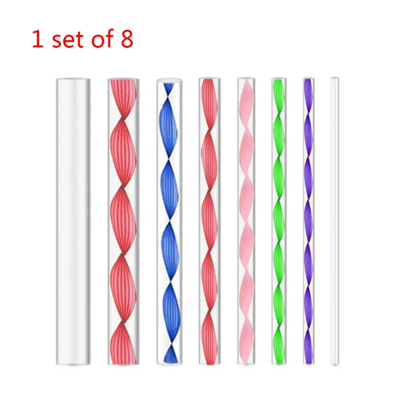 

8 Pcs Acrylic Clay Retractor Pen For DIY Painting Shaping Auxiliary Tool For Ceramic Modeling Combination Set Art Materials