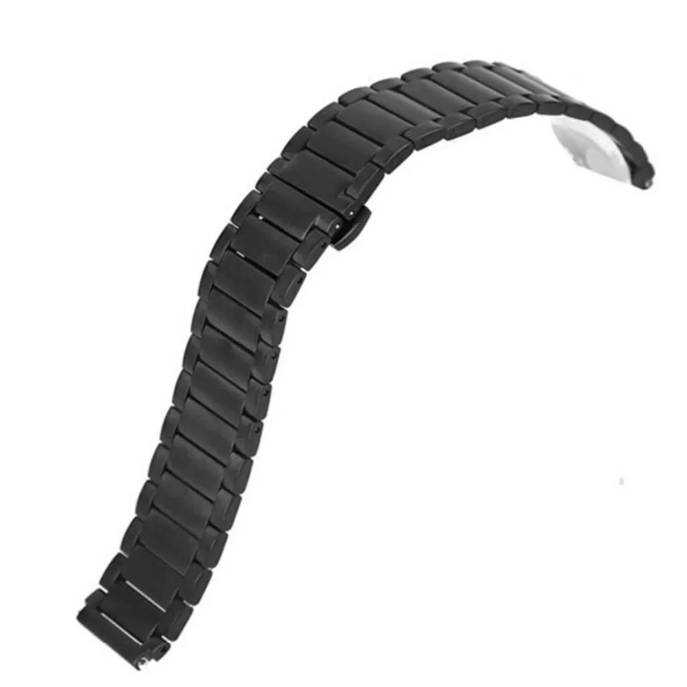 

Huawei B5 Stainless Steel Butterfly Clasp Replacement Watch Band, Metal Watchband Bracelet Wristband for Huawei B5 Smart Watch