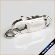 20 шт. 12 мм нержавеющая сталь застежка Лобстер жемчужный браслет ожерелье соединители Попугай Коготь Застежки DIY ювелирные изделия ручной работы аксессуары