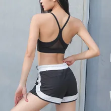 EF633 шорты для йоги, фитнеса, бега, спортивные шорты для женщин, 2 в 1, дышащие, быстросохнущие, спортивные шорты, спортивные штаны, одежда для тренировок