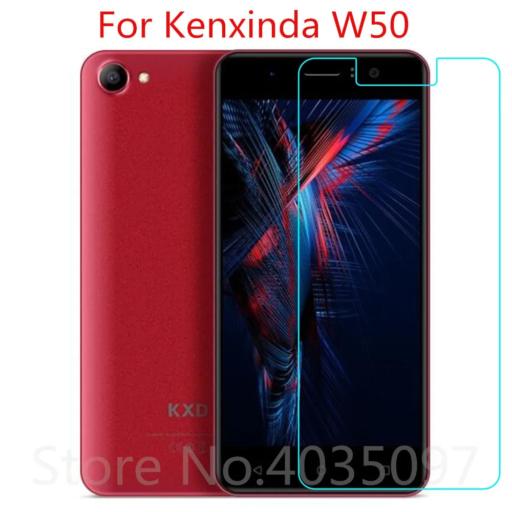 2 шт. 2.5D 9H для Kenxinda W50 Закаленное стекло Защитная пленка Взрывозащищенная
