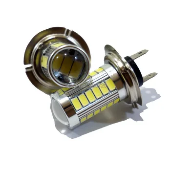 

2x H7 LED White High Power Light for Samsung Led Chip 5630 Chip Fog Light Headlight Driving Car Light Auto Bulb for Hyundai