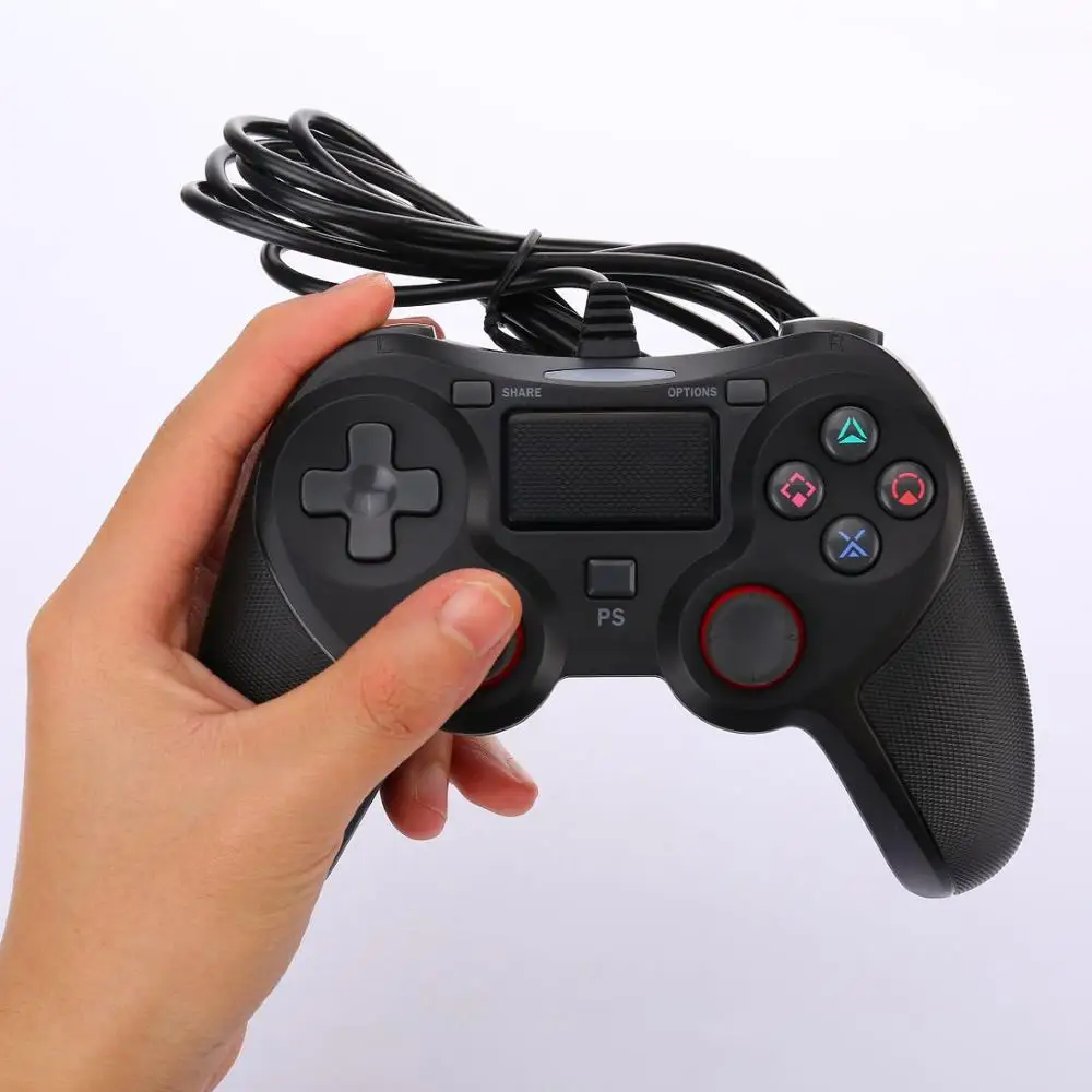 wired Gamepad Game Controller for PS4 Playstation Dualshock 4 Gamepads vibration PS3 pubg controller Joystick