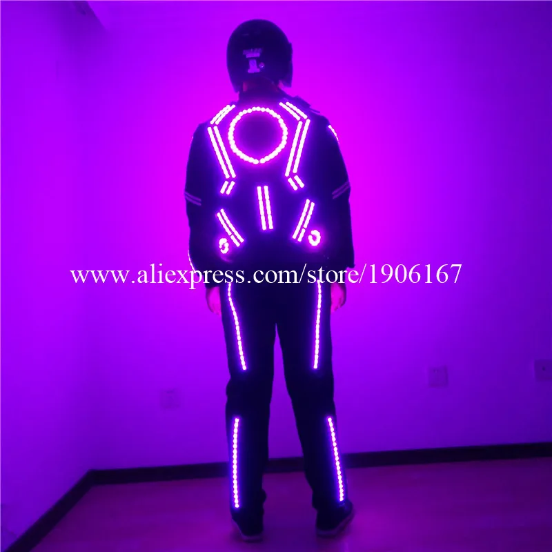 LED Costume LED Clothing Light suits LED Robot suits Kryoman robot david robot11