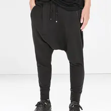 27-46! Мужская одежда лицевая сторона трикотажные штаны шаровары дышащие повседневные тонкие здоровье Плюс Размер доступны певицы костюмы