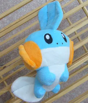 

Game toy Animal plush series home Decor toy stuffed plush doll toy Mudkip Blue 5" 13cm